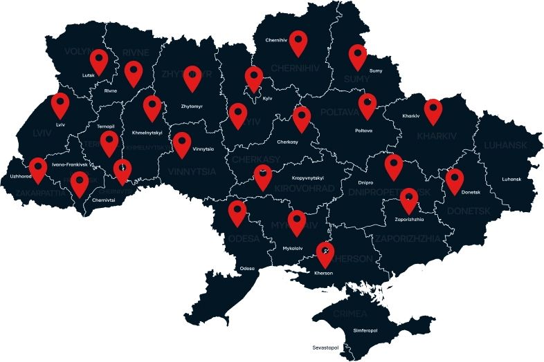 Ukraine Map
